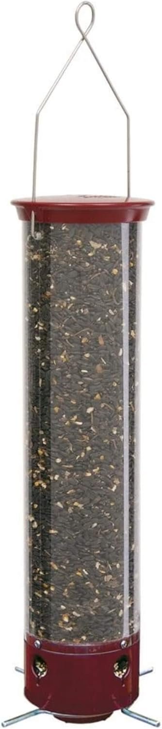 Yankee Dipper Bird Feeder, 5 lb, Burgundy
